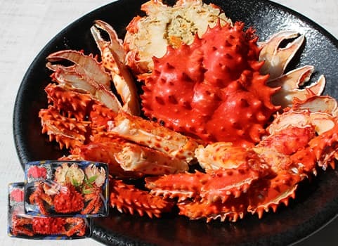 北海道ぎょれん 花咲がに 姿カット 約440g×2尾