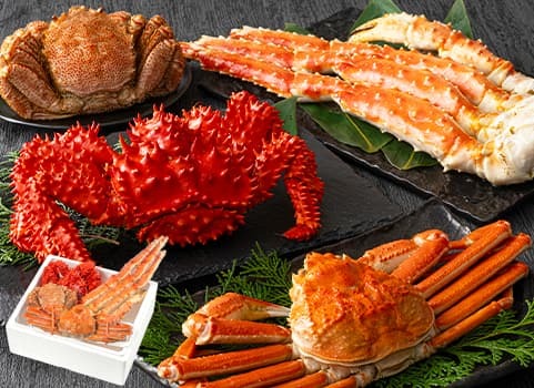 北海道ぎょれん 豪華4大がにセット 2.2kg