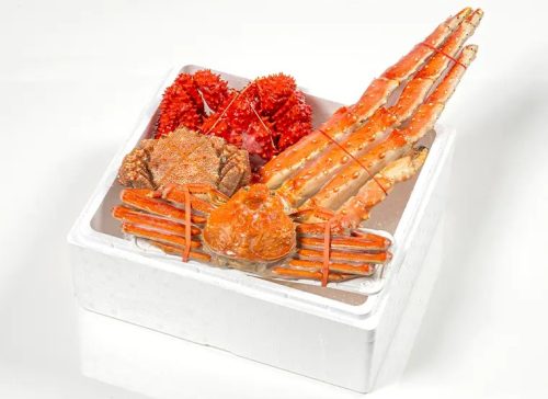 カニごとの旬の時期や産地もチェック