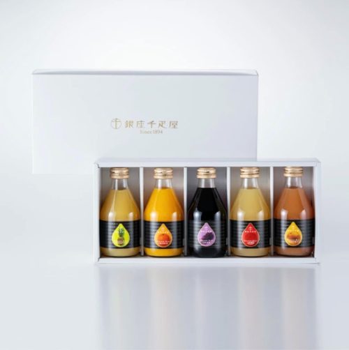 銀座千疋屋 ストレートジュース5本
