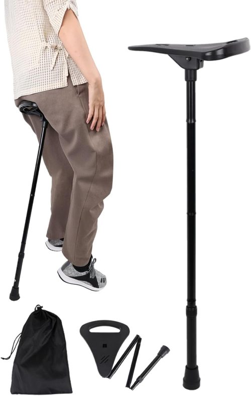 MRG ステッキ兼用 2way スタンディングチェア standingchair001