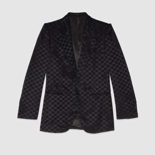 グッチ(GUCCI) GG コットンヴィスコース フォーマルジャケット