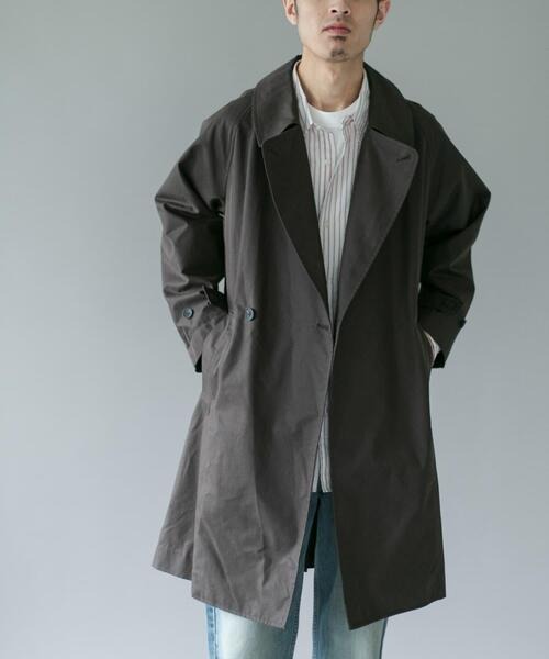アーバンリサーチドアーズ(URBAN RESEARCH DOORS) TCツイル オーバーフィット トレンチコート 26AW
