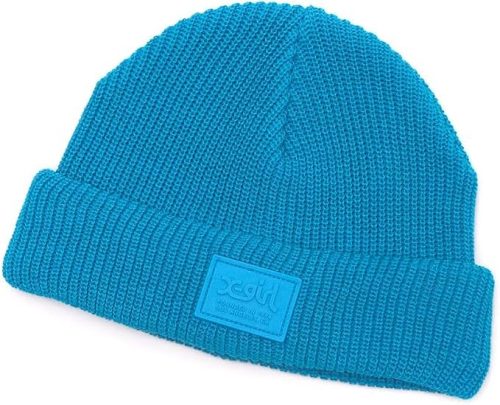 エックスガール(x-girl) RUBBER PATCH KNIT CAP