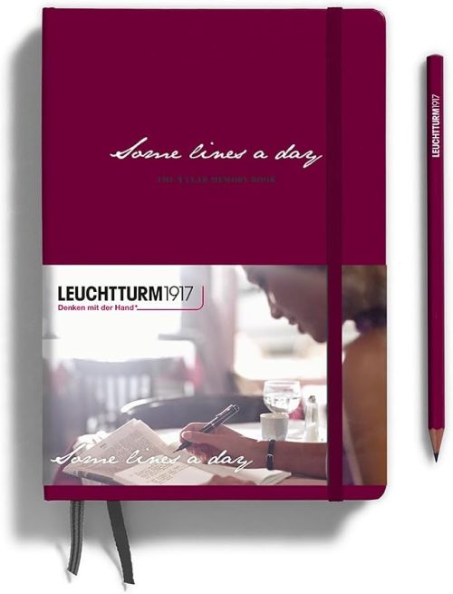 ロイヒトトゥルム1917(LEUCHTTURM1917) Some Lines A Day 5年連用日記