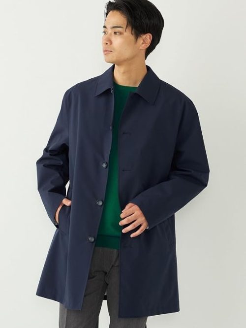 シップスカラーズ(SHIPS Colors) 撥水・防風 ステンカラー コート